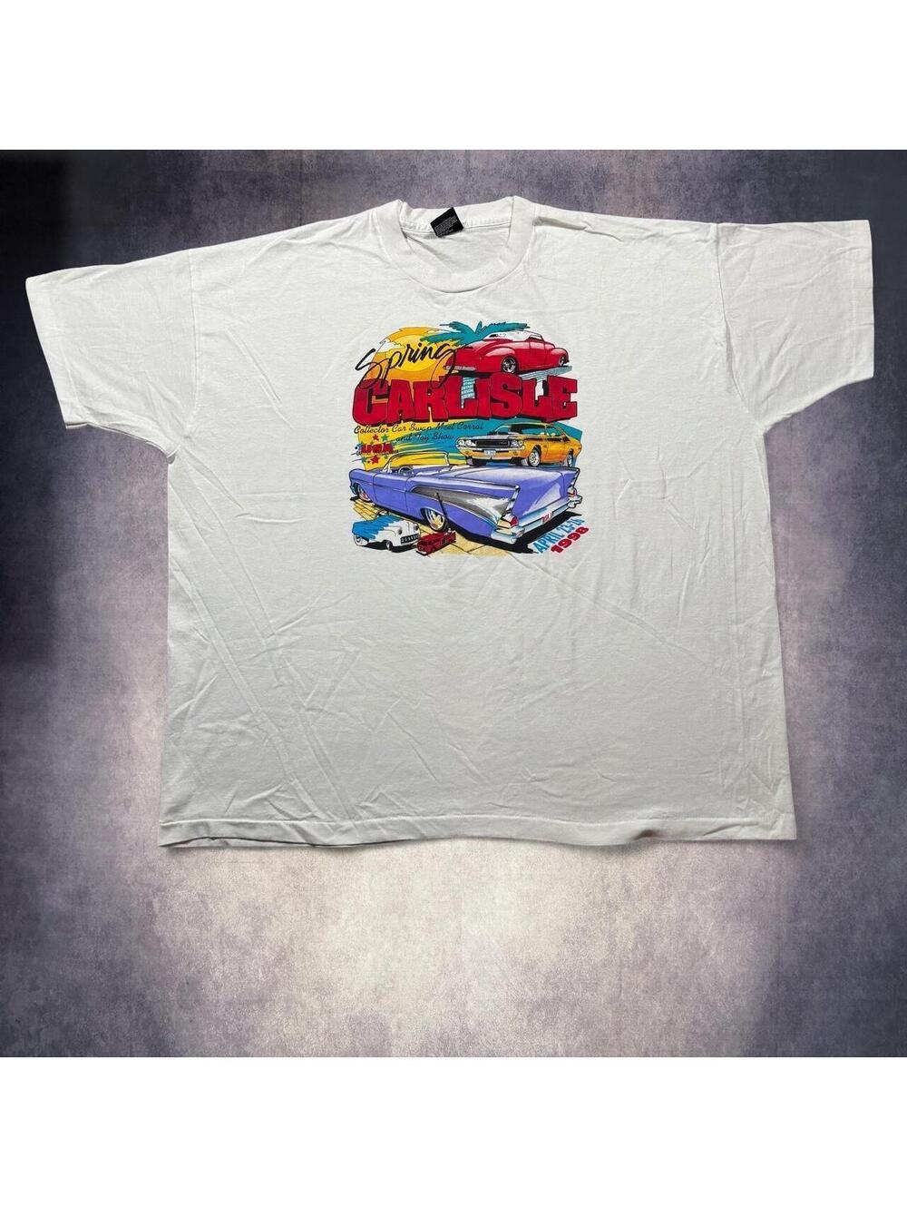 Vintage 90s Fruit of the Loom Car Show T-Shirt